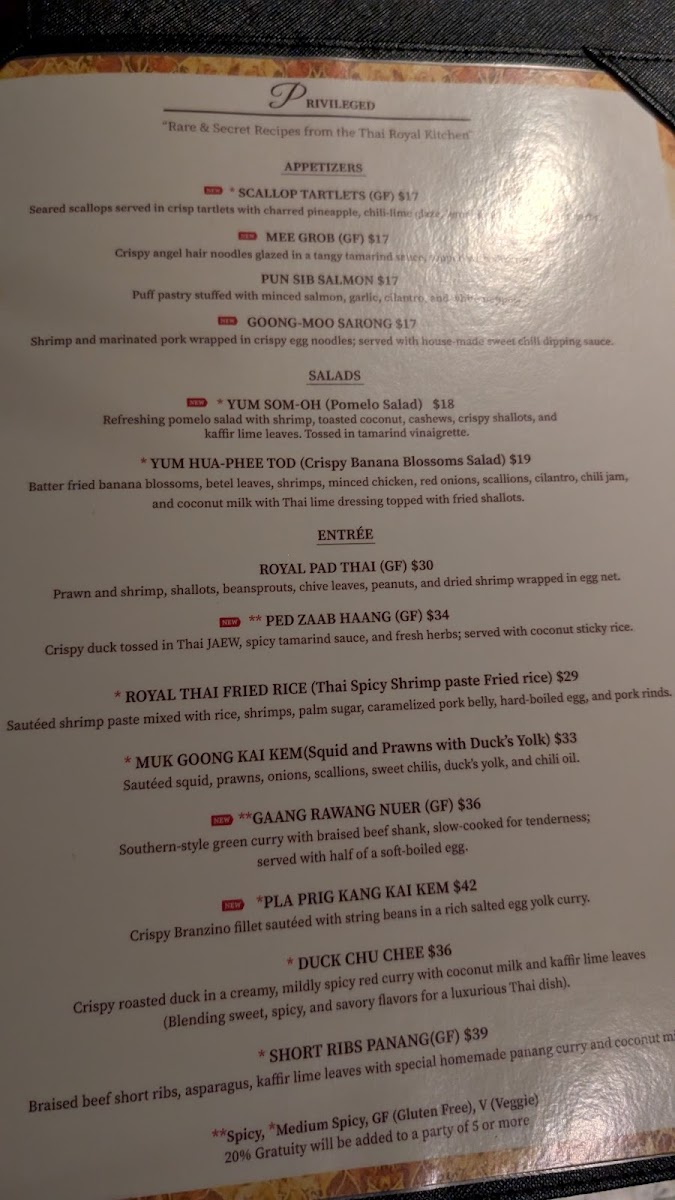 Thai Villa Menu - Image 4